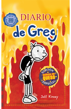 DIARIO DE GREG 1. UN RENACUAJO EDICION ESPECIAL LIMITADA BAÑADA EN QUESO - KINNEY, JEFF