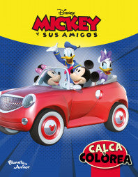 CALCA Y COLOREA. MICKEY Y SUS AMIGOS- DISNEY