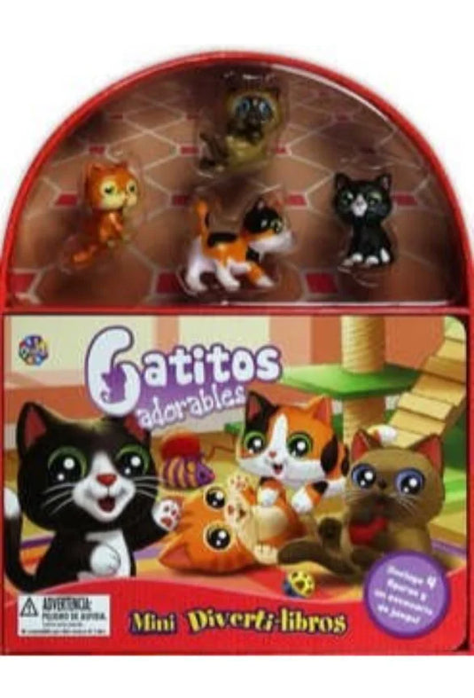 MINI DIVERTILIBROS-GATITOS ADORABLES