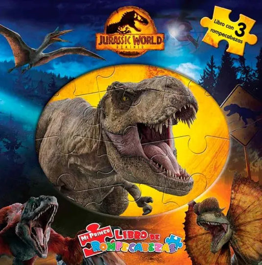 MI PRIMER LIBRO DE ROMPECABEZA-JURASSIC - PHIDAL PUBLISHING