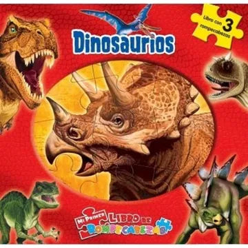 MI PRIMER LIBRO DE ROMPECABEZA-DINOSAURIOS - PHIDAL PUBLISHING