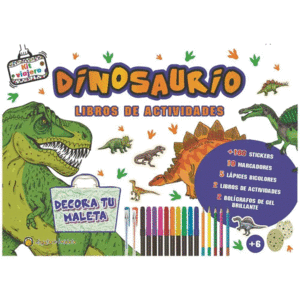 KIT VIAJERO. DINOSAURIO. LIBRO DE ACTIVIDADES