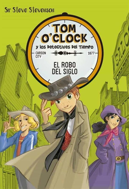 TOM O'CLOCK 3. EL ROBO DEL SIGLO - SR. STEVE STEVENSON