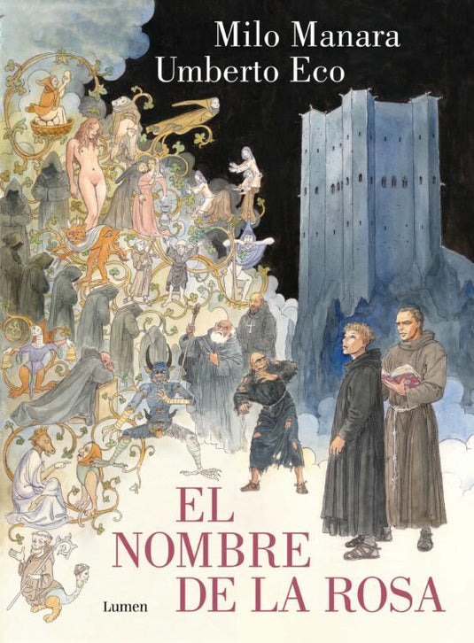 EL NOMBRE DE LA ROSA, NOVELA GRAFICA- UMBERTO ECO & MILO MANARA