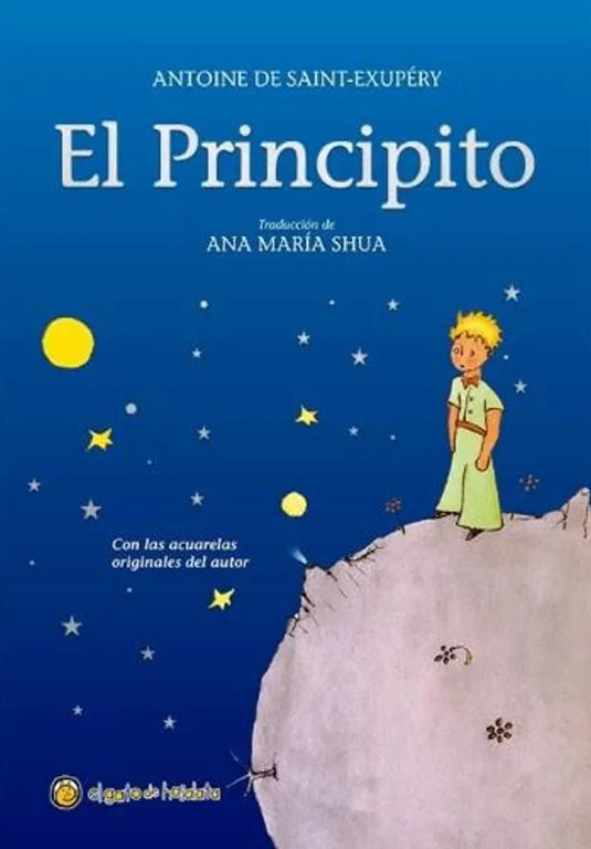 EL PRINCIPITO -ANTOINE DE SAINT EXUPERY ( TAPA ACOLCHONADA AZUL)