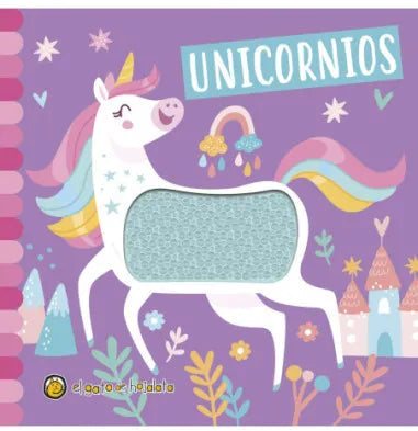 SAFARI DE TEXTURA UNICORNIOS - LIBRO DE CARTON