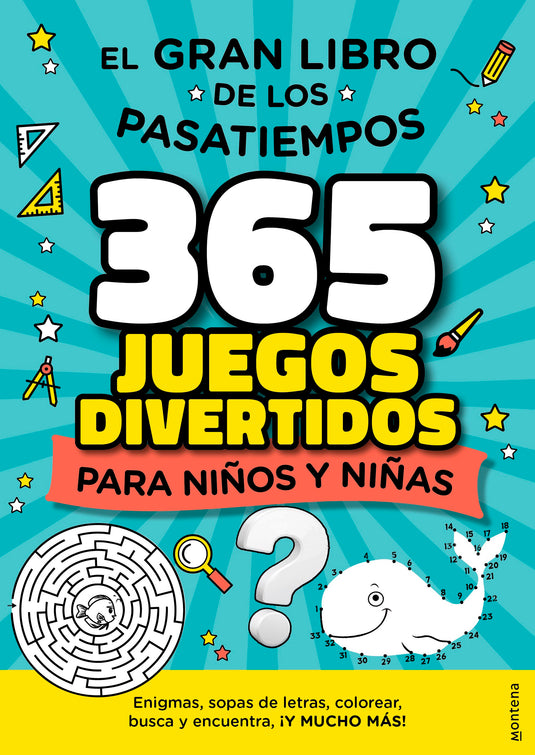 365 JUEGOS DIVERTIDOS PARA NIÑOS Y NIÑAS - VARIOS AUTORES