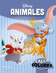 CALCA Y COLOREA. ANIMALES DE DISNEY- DISNEY